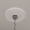 Ekena Millwork Berkshire Ceiling Medallion (Fits Canopies up to 7"), 15 3/4"OD x 3 7/8"ID x 3/4"P, Primed White CM15BE - alternate 5